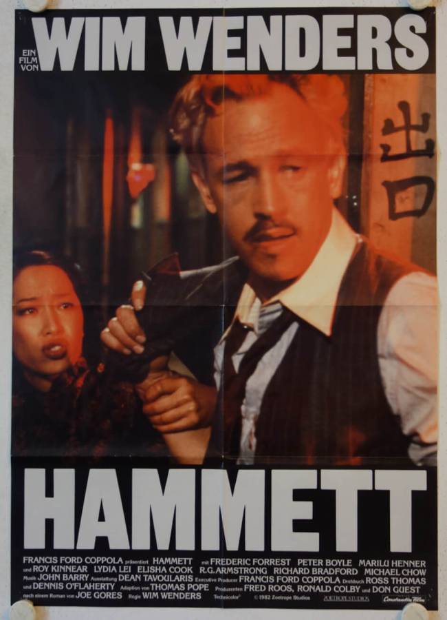 Hammett original release erman movie poster